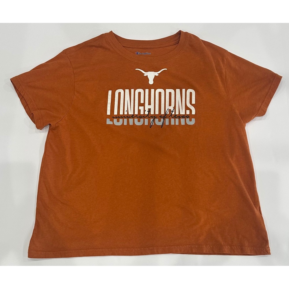 Champion University of Texas Longhorns T-Shirt Burnt Orange XL CBLCJ2I